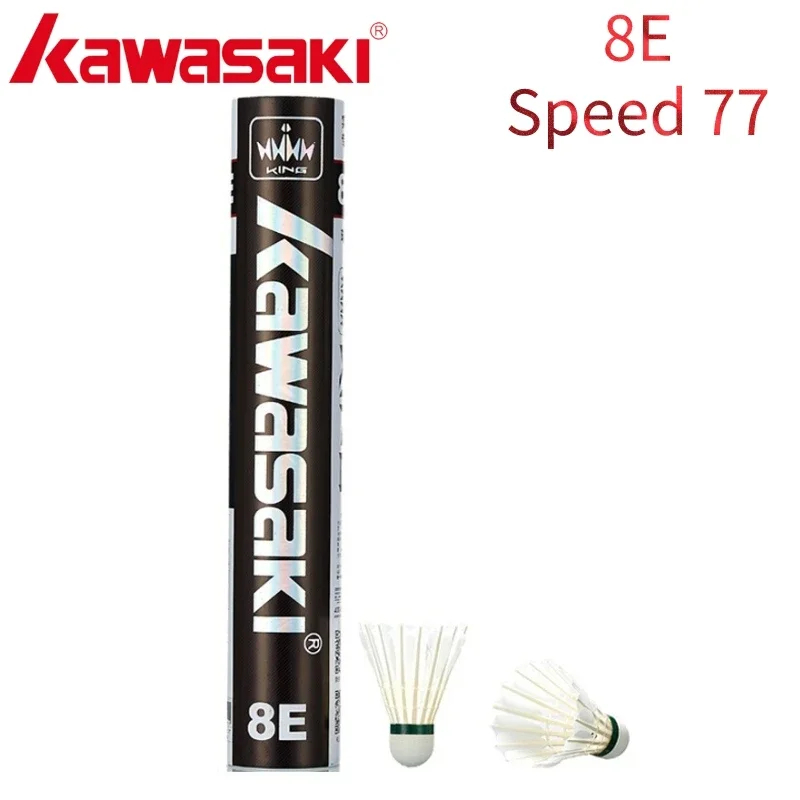 Badminton Raket - Kawasaki tüy raketle 8E profesyonel kapalı