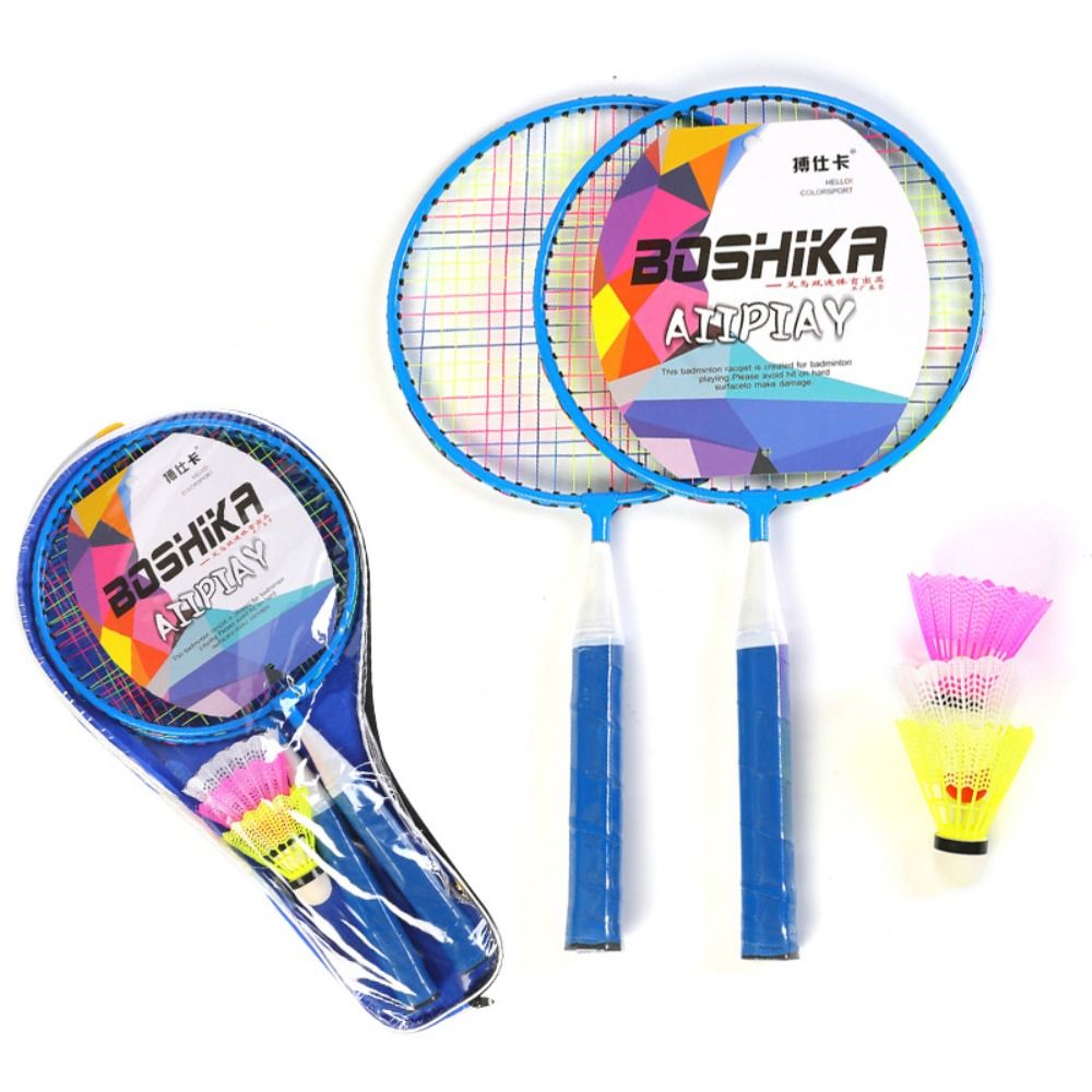 Badminton Raket - Çocuk hafif Badminton raketleri aile oyunu