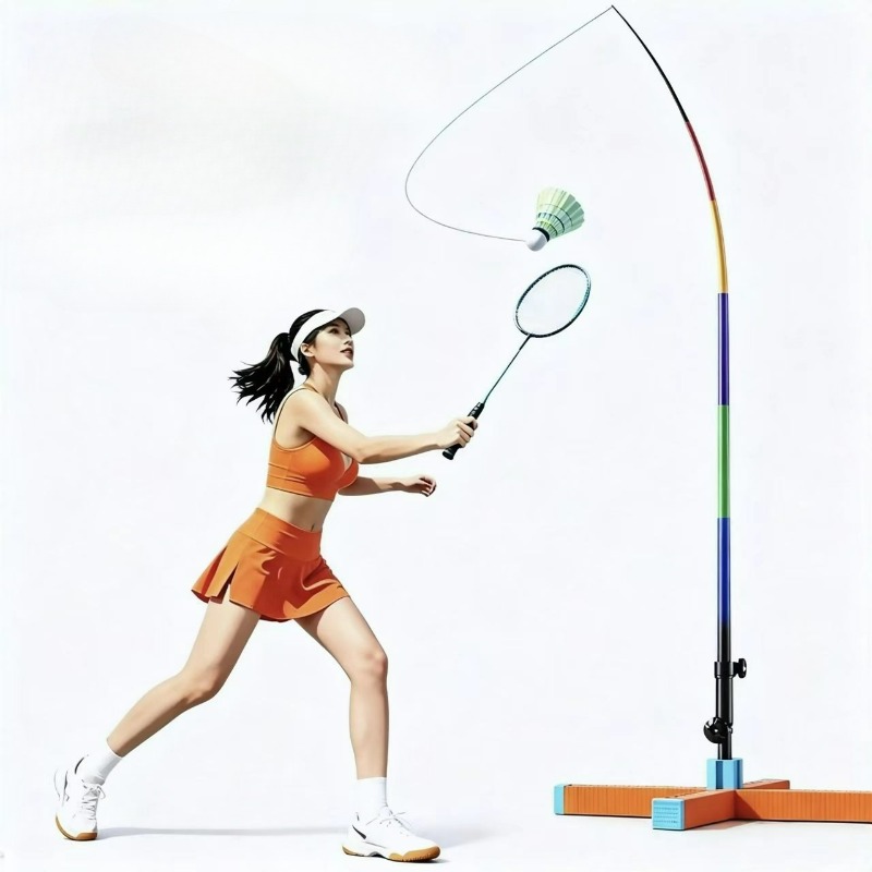Badminton Raket - Tekli Badminton Otomatik Geri Tepme Antrenörü