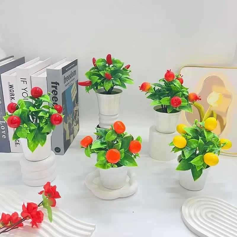 Yaratıcı Yapay Meyve Bonsai Sa - Badminton Live incelemesi ve fiyatı