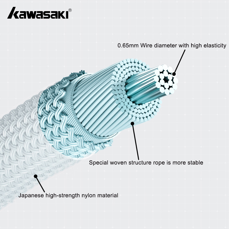 Kawasaki ELITE-65 Badminton Te - Badminton Yonex String incelemesi ve fiyatı